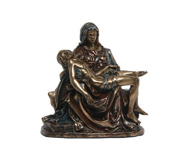 Pieta Statue Keepsake Urn Statuary Ashes Memorial Michelangelo replica